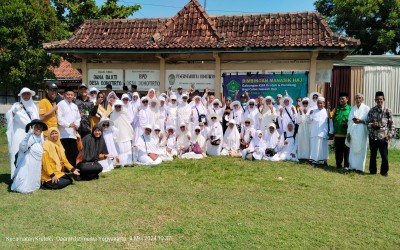 Hari ke-6 Calon Haji Dari MTsN 4 Bantul Mengikuti Manasik Haji Reguler di Kapanewon  Kretek dan Pundong